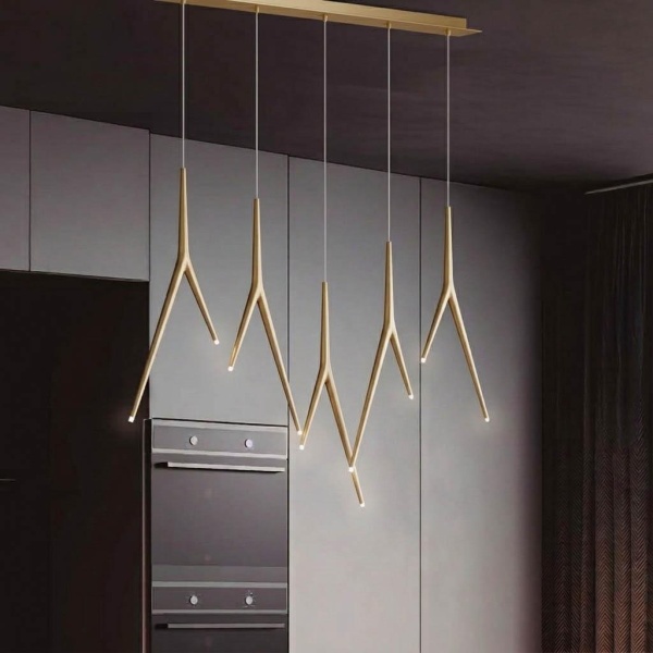 Подвесная люстра Mantra Arrecife 9384+9229 (5L)