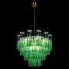 Подвесная люстра Loft IT Murano 10580/600 Clear green
