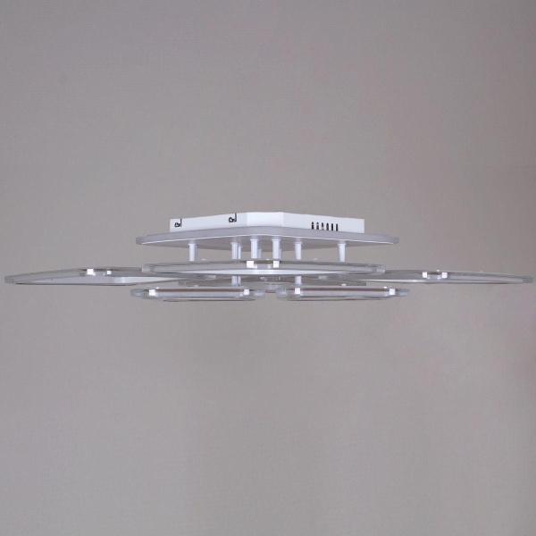 Потолочная светодиодная люстра Reluce 09826-3.3-4+4A WH (RGB)