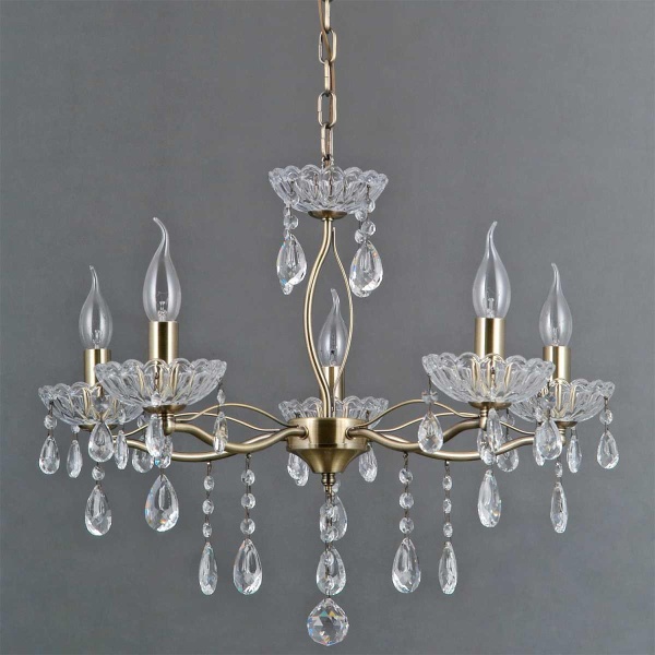 Люстра Illumico IL0265-5PSQ-24 AB CASTOR