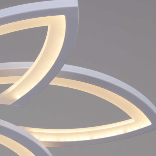 Светильник потолочный Reluce 54090-0.3-3+3 WH