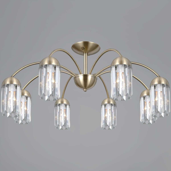 Люстра Illumico IL0599-8CSQ-24 AB LYRA
