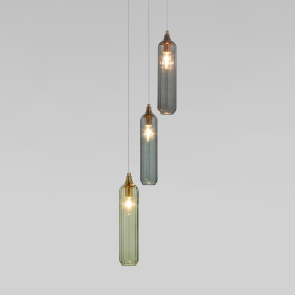 Подвесная люстра Eurosvet Siesta 50252/3 латунь