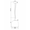 Подвесной светодиодный светильник Maytoni Madmen MOD128PL-L6SG
