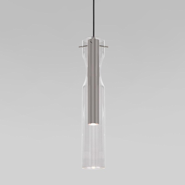 Подвесной светодиодный светильник Eurosvet Swan 50253/1 Led графит