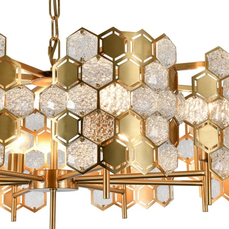 Подвесная люстра Indigo Delizia 12047/8P Brass V000572