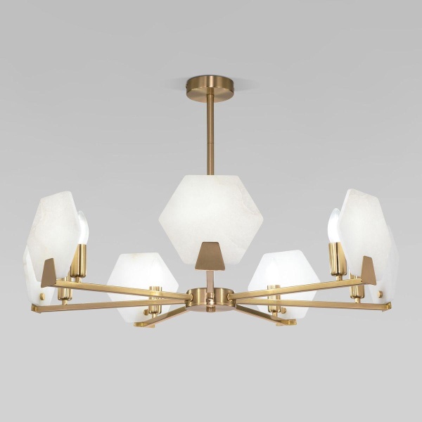 Потолочная люстра Eurosvet Marble 60158/7 латунь