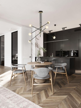 Подвесная люстра Milosh Tendence 0701CL-6BK