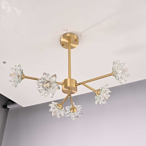 Подвесная люстра Imperium Loft Lotos 151618-26