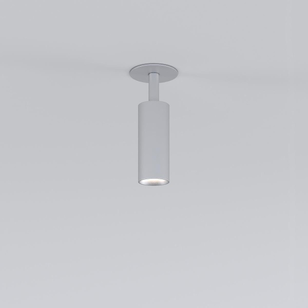 Встраиваемый светодиодный спот Elektrostandard Diffe 25039/Led серебряный a058219