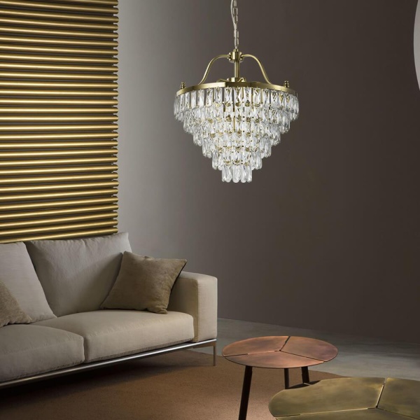 Подвесная люстра Lumien Hall Salvatore LH0037/7P-CO-CL