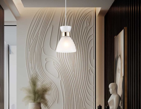 Светильник подвесной со стеклянным плафоном Ambrella light Traditional TR3401