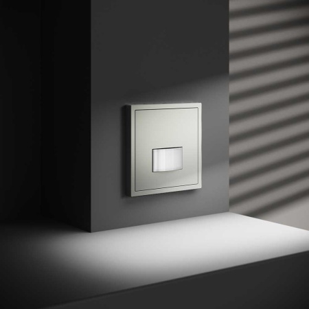 Датчик движения встраиваемый Voltum S70, (сталь) VLS070505