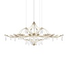 Подвесная люстра Loft IT Mira 10587/1000 Gold Asfour