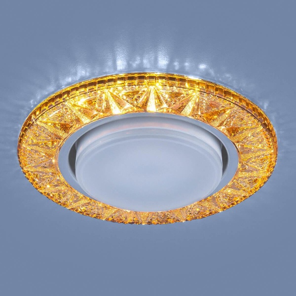 Встраиваемый светильник Elektrostandard 3022 GX53 GD золото a037069