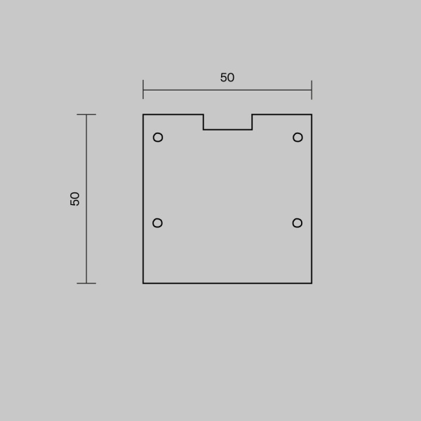 Комплектующие для профиля Maytoni Led Strip 642046