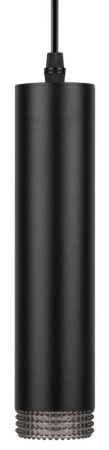 Подвесной светильник ЭРА PL18 BK/GR Б0058484