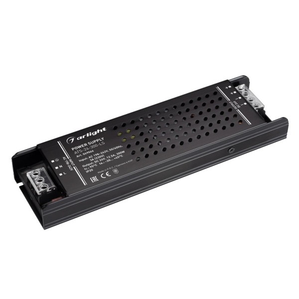 Блок питания Arlight ATS-24-300-LS (24V, 12.5A, 300W) 049066