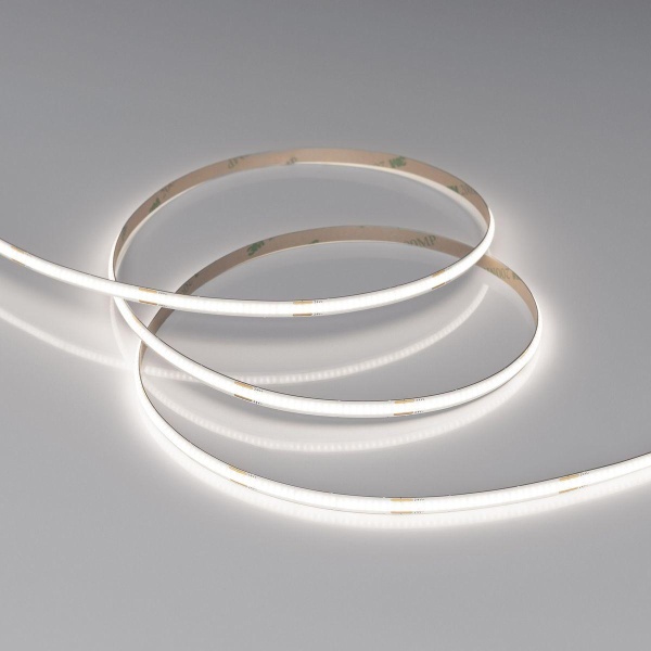 Светодиодная лента Arlight 6W/m 480Led/m CSP холодный белый 5M COB-X480-6mm 24V White6000 042034