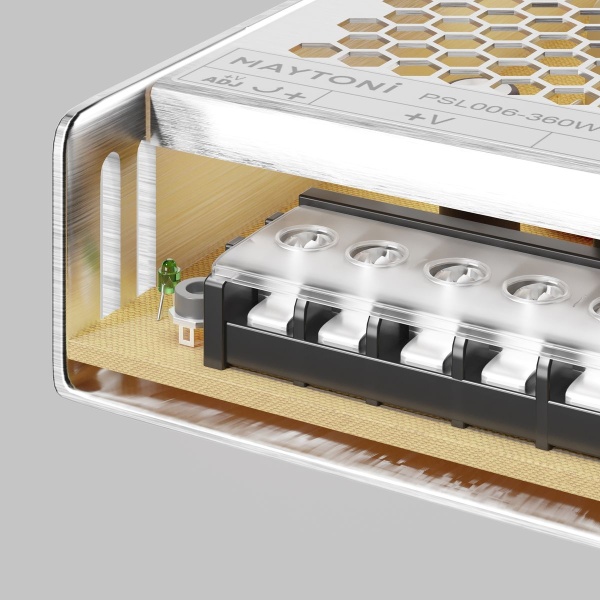 Блок питания Maytoni Magnetic track system 48V 360W IP20 7,5A PSL006-360W-48V-IP20