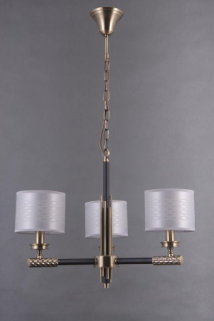 Подвесная люстра Elvan LU-39320/3-E14-BrBlWh