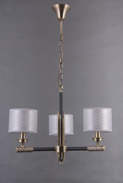 Подвесная люстра Elvan LU-39320/3-E14-BrBlWh