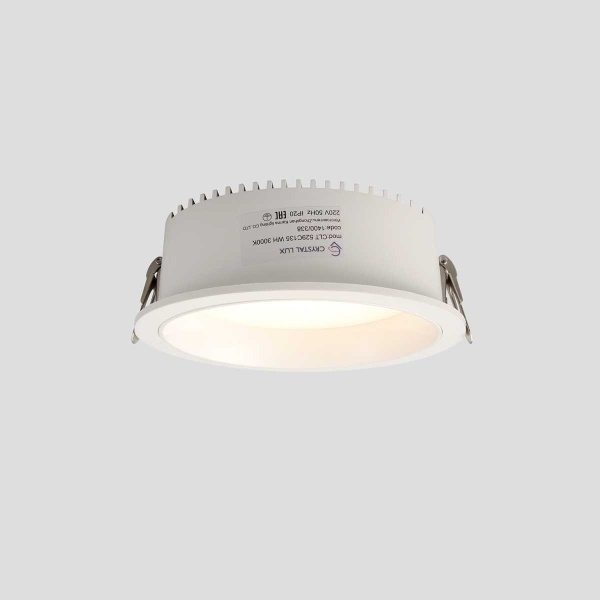 Встраиваемый светодиодный светильник Crystal Lux CLT 529C135 WH 3000K