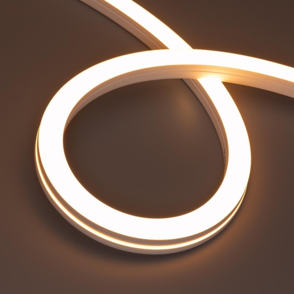 Светодиодная лента герметичная MOONLIGHT-SIDE-X280-20x20mm 24V Warm2300 (10 W/m, IP67, 15m, wire x1) Arlight 044253