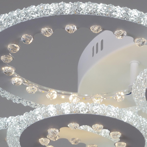 Потолочная светодиодная люстра Reluce 08451-0.3-5+5C WH