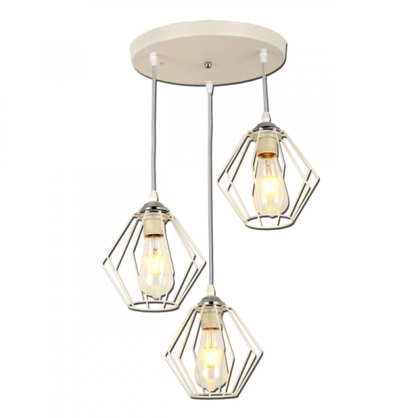 Подвесная люстра IMEX MD.3099-3-P WH+CH