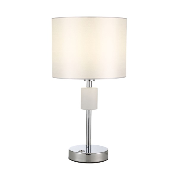 Настольная лампа Crystal Lux Maestro LG1 Chrome