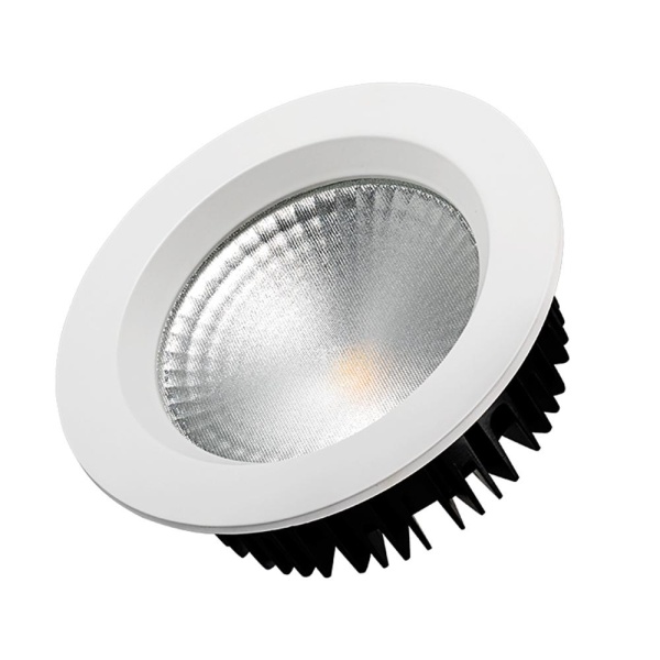 Встраиваемый светодиодный светильник Arlight LTD-145WH-Frost-16W Warm White 110deg 021068