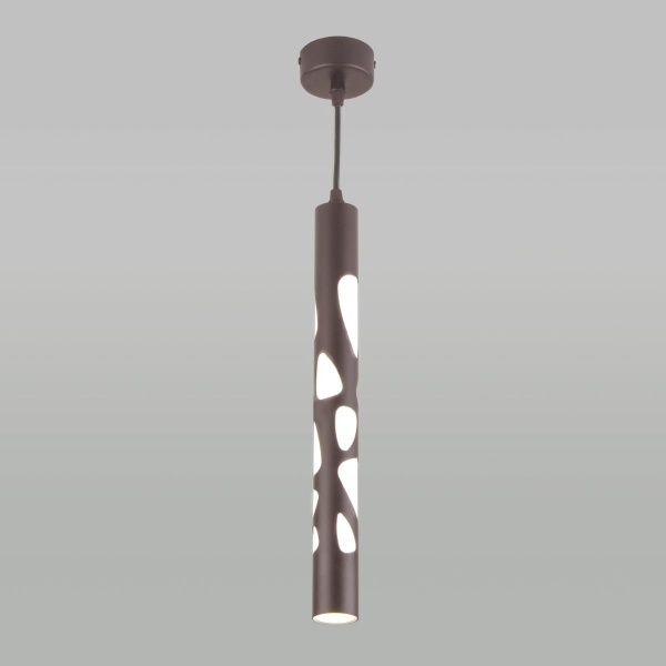 Подвесной светодиодный светильник Elektrostandard DLR037 12W 4200K кофейный a044558