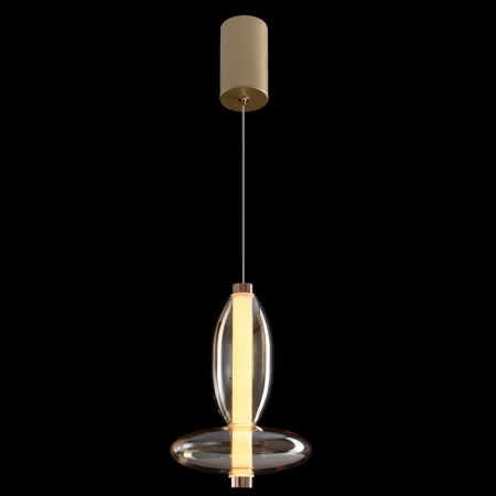 Подвесной светодиодный светильник Crystal Lux Quasar SP7W Led Amber