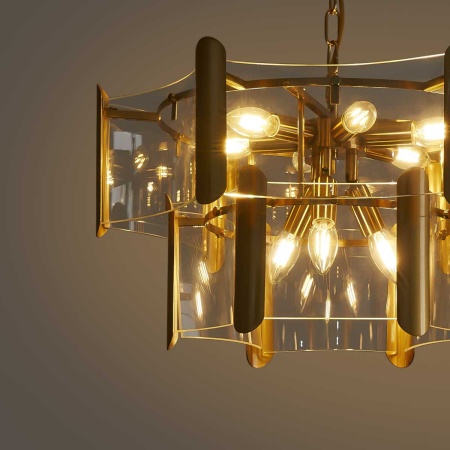 Подвесная люстра Freya Люмьер / Lumiere FR5516PL-09BS