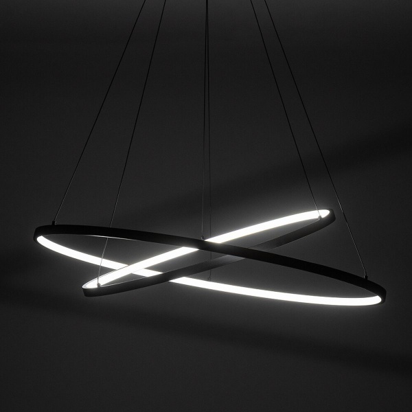 Подвесная люстра Nowodvorski Circolo Led Black 10864