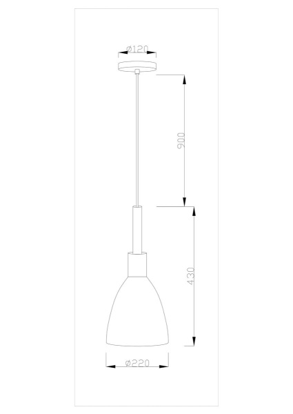 Подвесной светильник Moderli Toni V10649-1P