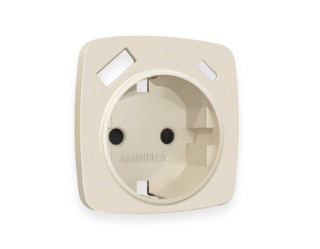 Лицевая панель розетки AMBRELLA VOLT OP3300