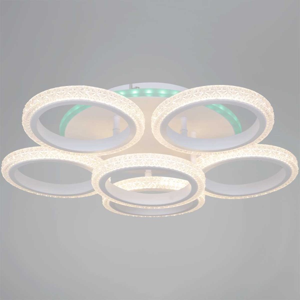 Светильник потолочный Reluce 06333-0.3-4+4A WH (RGB)