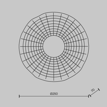 Настенный светодиодный светильник Maytoni Sparkle MOD343WL-L5BS3K3