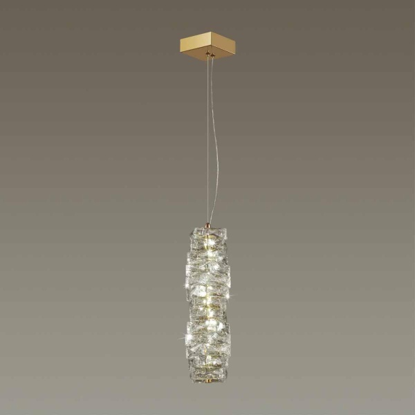 Подвесной светодиодный светильник Odeon Light Straza 4999/10L