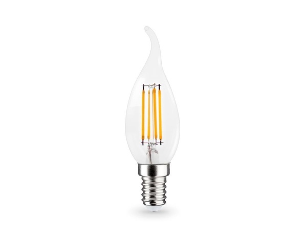 Лампа светодиодная Свеча на ветру CF35 15W 4000K Ambrella light Bulding 351524