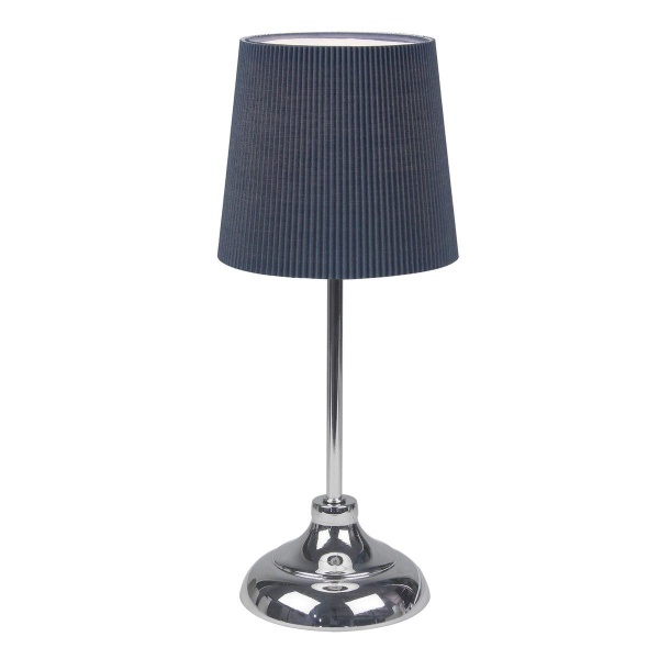Настольная лампа Uniel UML-B309 E14 Chrome/Dark Blue UL-00012426