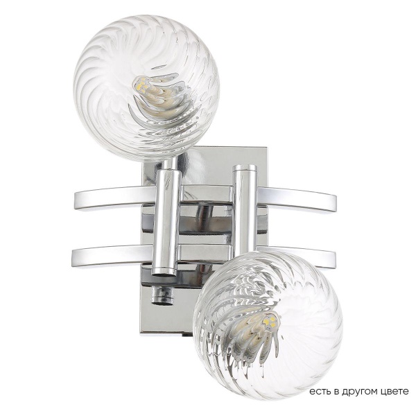 Бра Crystal Lux Luxury AP2 Chrome