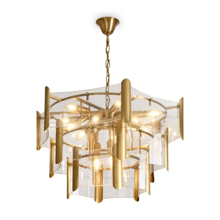 Подвесная люстра Freya Люмьер / Lumiere FR5516PL-15BS