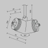 Аксессуар Maytoni Technical CA018LWC-P-B