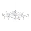 Подвесная люстра Loft IT Mira 10587/1000 Silver Asfour