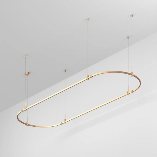 Шинопровод подвесной Arlight Art-Apriori-Oval-Hang-3000X1000 048501
