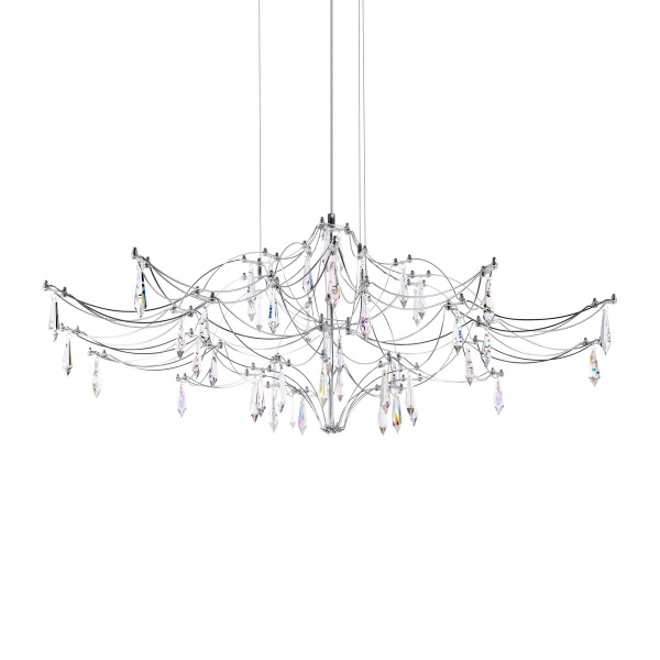 Подвесная люстра Loft IT Mira 10587/1000 Silver Asfour