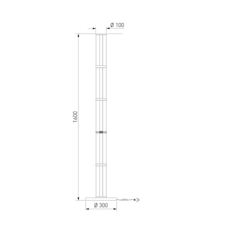 Торшер Eurosvet Stark 80537/1